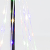 Choinka metalowa 45 cm ozdoba świąteczna 80 LED multikolor