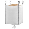 Worek Big bag na gruz z lejem 1000 kg wytrzymały 160x90x90 cm kontener z uchwytami biały