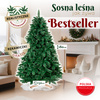 Sztuczna choinka sosna leśna 180 cm jak żywa Royal Trees premium stojak drewniany