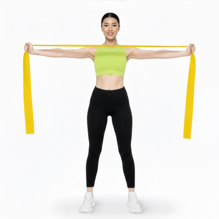 Taśmy oporowe do ćwiczeń komplet 5 szt. opór 1-15 kg gumy fitness rehabilitacyjne