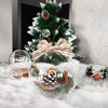 Bombki akrylowe 6cm kula plastikowa decoupage zestaw 2 szt.