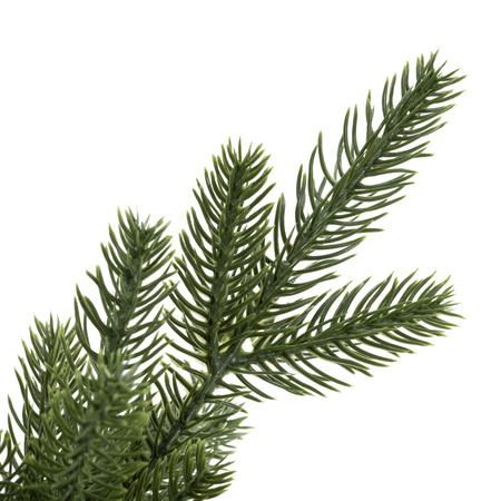 Mała choinka sztuczna 60 cm świerk kaukaski premium z jutą, na stolik, biurko mini ozdoba
