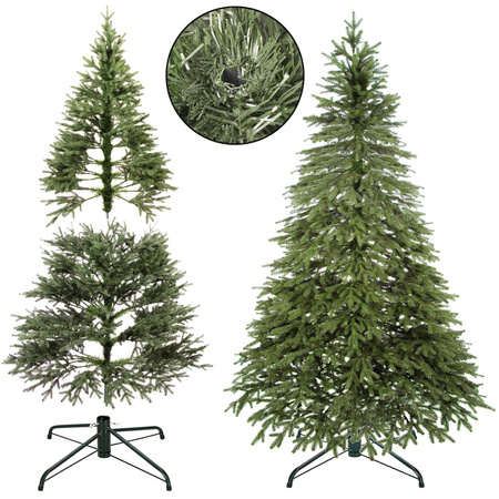 Sztuczna choinka 250 cm świerk kaukaski PE drzewko świąteczne