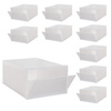 Organizer na buty 31x21,5x12,5 cm zestaw 5 szt. pudełka z otwieraną klapą