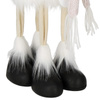 Renifer świateczny 48 cm figurka świecący łoś biały