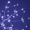Drzewko dekoracyjne LED 90 diod zimny biały, 45 cm lampka świąteczna