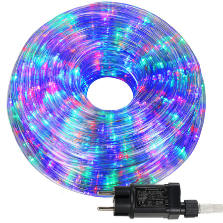 Wąż świetlny 21,5 m multikolor 480 Led z programatorem IP44 dekoracja świąteczna