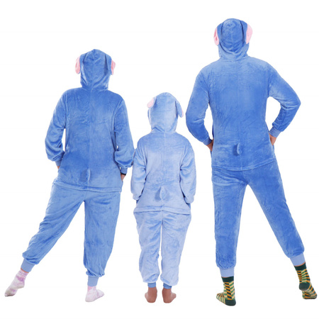 Piżama jednoczęściowa kigurumi damska kombinezon Stitch rozmiar S