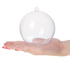 Bombki akrylowe 10cm kula plastikowa decoupage zestaw 12 szt.