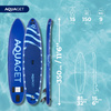 SUP 350 cm zestaw deska pompowana paddleboard do pływania z wiosłem i akcesoriami