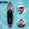 SUP do pływania 320 cm deska paddleboard stand up pompowana z wiosłem i kompletem akcesoriów