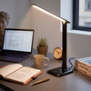 Lampka LED na biurko 55 cm z regulowanym ramieniem, do nauki, czytania, pracy, 3 barwy światła