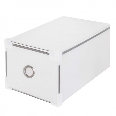 Organizer na buty z otwieraną szufladą 28x18x18 cm zestaw 10 szt.