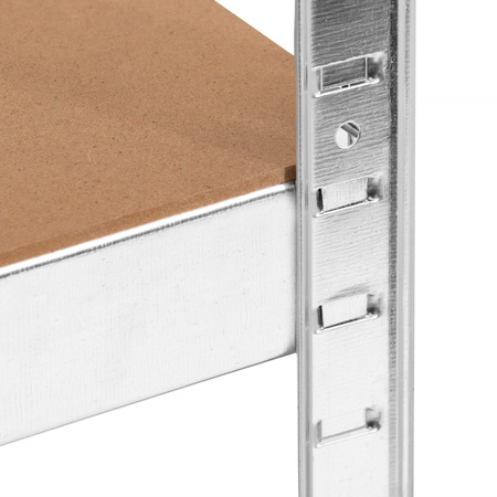 Regał metalowy magazynowy 5 półek 180x90x40cm 875kg do piwnicy, garażu