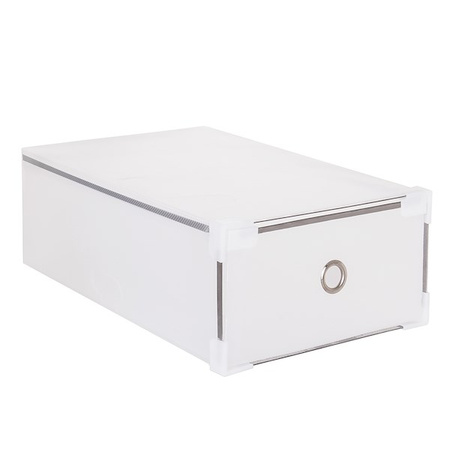 Organizer na buty z otwieraną szufladą 31x20,5x11 cm zestaw 10 szt.