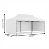 Pawilon handlowy 3x6 m namiot handlowy ekspresowy na imprezy, targ, catering, biały