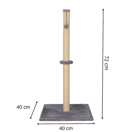 Słupek do drapania dla kota sizal drapak 72 cm