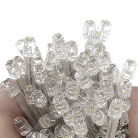 Kurtyna świetlna 300 led lampki choinkowe sople biały ciepły