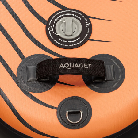 SUP do pływania 350 cm deska paddleboard stand up pompowana z wiosłem i akcesoriami