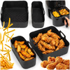 Wkład silikonowy do Air Fryer 1,5-3 L zestaw 2 szt.  foremka do frytkownicy beztłuszczowej