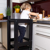 Kitchen helper, pomocnik kuchenny, podest dla dzieci 90 cm czarny