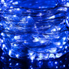 Lampki dekoracyjne 200 LED druciki niebieskie