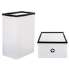 Organizer na buty z otwieraną szufladą 35x23x12 cm pudełko na buty przezroczyste