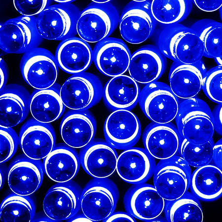 Lampki świąteczne 500 Led niebieski 34,5 m oświetlenie choinkowe