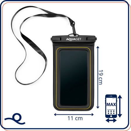 Etui na telefon wodoodporne do snorkelingu, pokrowiec na smartfon do pływania i na plażę