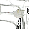 Renifer Led świąteczny z ruchomą głową 115 cm świetlna dekoracja do ogrodu biały ciepły