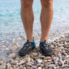 Buty do wody, pływania męskie 41 obuwie plażowe, szybkoschnące, czarno-niebieskie