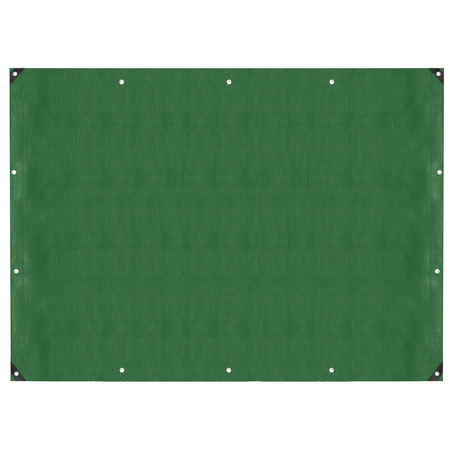 Plandeka 5x8m 120g/m2 gruba płachta ochronna zielona
