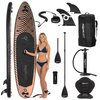 SUP do pływania 350 cm deska paddleboard stand up pompowana z wiosłem i akcesoriami