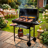 Grill na węgiel zamykany, grill ogrodowy do BBQ i grillowania