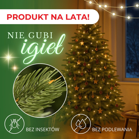 Choinka sztuczna premium 180 cm sosna naturalna