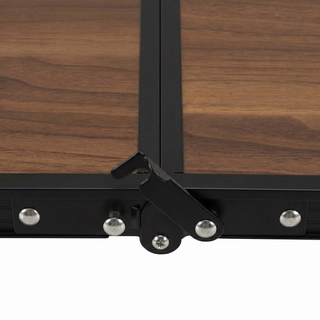 Zestaw mebli turystycznych stolik i 4 krzesła kampingowe, składane w walizkę, ogrodowe