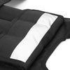 Kamizelka z obciążeniem, regulowana 20 kg treningowa do ćwiczeń siłowych, biegania, czarna