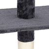 Słupek do drapania dla kota sufitowy sizal drapak 245 - 260 cm