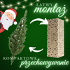 Sztuczna choinka 120 cm sosna ośnieżona z szyszkami drzewko świąteczne