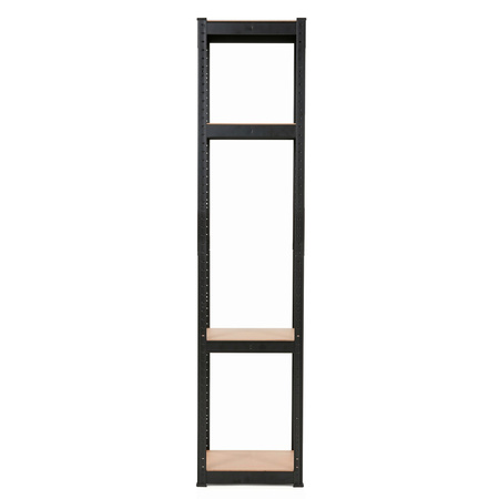 Regał magazynowy, metalowy 180x40x40 cm 4 półki, udźwig 400 kg do garażu, piwnicy 