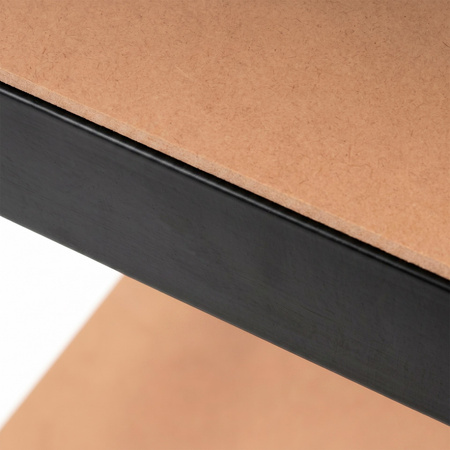 Regał magazynowy, metalowy 180x40x40 cm 4 półki, udźwig 400 kg do garażu, piwnicy 