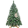 Choinka sztuczna z szyszkami Premium Royal Trees 220 cm sosna diamentowa ośnieżona