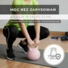Kettlebell do ćwiczeń 10 kg hantla, odważnik treningowy ABS kula różowa