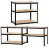Regał metalowy magazynowy 5 półek 180x90x40cm 875kg do garażu, piwnicy