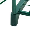 Regał foliowy, warzywniak ogrodowy UV-4 130g/m2 1,6x0,5x0,7 m zielony 