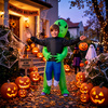 Strój dmuchany kosmita 120-155 cm, przebranie 3D dekoracja, kostium na Halloween Alien 
