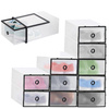 Organizer na buty z otwieraną szufladą 35x23x12 cm zestaw 10 szt.