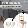 Pokrowiec na krzesło elastyczny uniwersalny ciemny beżowy
