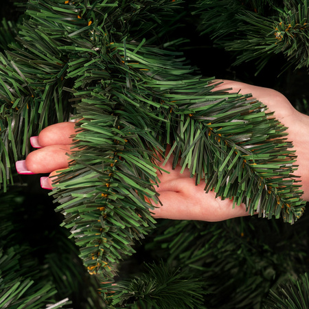 Sztuczna choinka sosna leśna 180 cm jak żywa Royal Trees premium stojak drewniany
