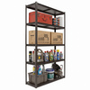 Regał magazynowy, metalowy 200x120x40 cm 5 półek, udźwig 750 kg do garażu, piwnicy